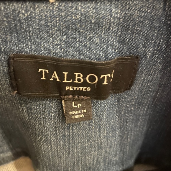 Talbots Jean Jacket - Picture 2 of 7